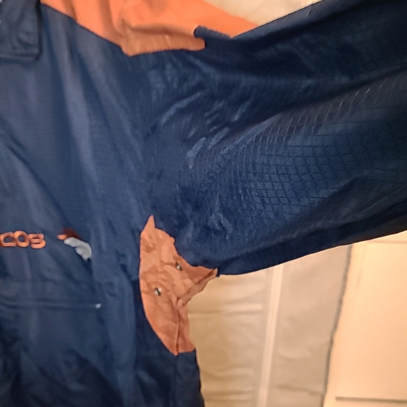 Denver Broncos Half Zip Pullover Windbreaker Jacket X-Large Vintage 1990's - Picture 5 of 7